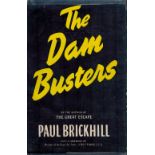 WW2 Air Cmdre Francis Henry Sims Signed Paul Brickhill Book Titled 'The Dambusters' 1st Edition
