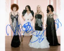 No Angels multi signed 10x8 colour photo signatures include all four group members Nadja Benaissa,