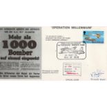 Post Mark Designed N Franklin Signed Operation Millennium German FDC. 10 of 500 Certified copies. 7p