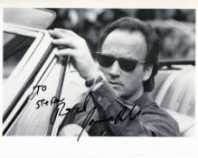 Jim Belushi signed 10x8 black and white photo dedicated. James Adam Belushi born June 15, 1954) is