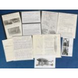 WW2 Superb RAF Collection of Reports based on the results of 12, 000lb Tallboy Bomb and a