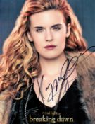 Maggie Grace signed Twilight Saga 12x8 colour photo. Margaret Grace Denig is an American actress and