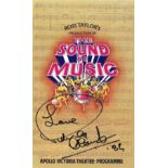 Petula Clark signed Sound of Music programme. Signed on front cover. British singer, actress, and