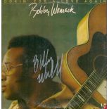 Bobby Womack (1944-2014) Singer Signed Lp Record 'Lookin' For A Love Again'. Good condition. All