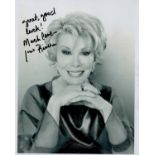 Joan Rivers signed 10x8 vintage black and white photo. Joan Alexandra Molinsky (June 8, 1933 -