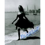 Brigitte Bardot signed 10x8 black and white photo. Good condition. All autographs come with a