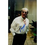 Bernie Ecclestone signed 12x8 colour photo. Bernard Charles Ecclestone (born 28 October 1930) is a