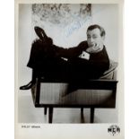 Shelley Berman signed 10x8 black and white photo. Sheldon Leonard Berman (February 3, 1925 -