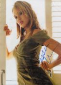 Jessica Alba signed 12x8 colour photo. Jessica Marie Alba (born April 28, 1981) is an American