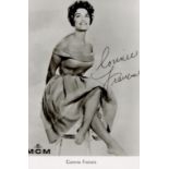 Connie Francis signed 6x4 black and white vintage photo. Concetta Rosa Maria Franconero (born