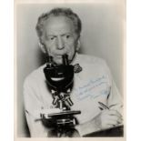 Sam Jaffe signed 10x8 vintage black and white photo dedicated. Shalom Sam Jaffe (March 10, 1891 -