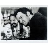 Quentin Tarantino signed 10x8 black and white photo. Quentin Jerome Tarantino born March 27, 1963)