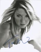 Tara Reid signed 10x8 black and white photo. Tara Donna Reid is an American actress. She played