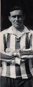 Alf Ramsey signed 9x3 vintage black and white magazine photo pictured during his playing days.