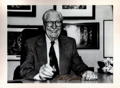 Carl Barks signed 10x8 black and white photo. Carl Barks (March 27, 1901 - August 25, 2000) was an