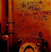 Charlie Watts signed 12x12 Rolling Stones promo photo. Charles Robert Watts (2 June 1941 - 24 August