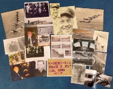 WW2 Fantastic Bomber Command Collection inc Signatures, Information, Photos, Newspaper Clippings,