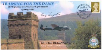 Dambuster 617 Squadron F/O Ray Grayston signed Training for the Dams 617 Squadron Practice