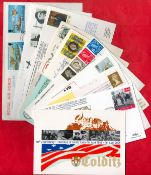 WW2 RAF Collection of 23 FDCs 5 Signed 18 Unsigned, All With Postmarks and Stamps. Signatures