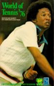World of Tennis 76 edited by John Barrett Softback Book 1976 First Edition published by Queen Anne