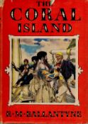 The Coral Island by R M Ballantyne Hardback Book 1957 edition unknown published by J M Dent and Sons