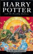 Harry Potter and the Deathly Hallows Hardback Book 2007 First Edition published by Bloomsbury