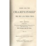 Boxing. Fred Henning Fights For The Championship The Men And Their Times' Volume 2. Hardback book.