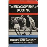 Boxing. Maurice Golesworthy 1st Edition Hardback Book Titled 'The Encyclopaedia of Boxing'. This