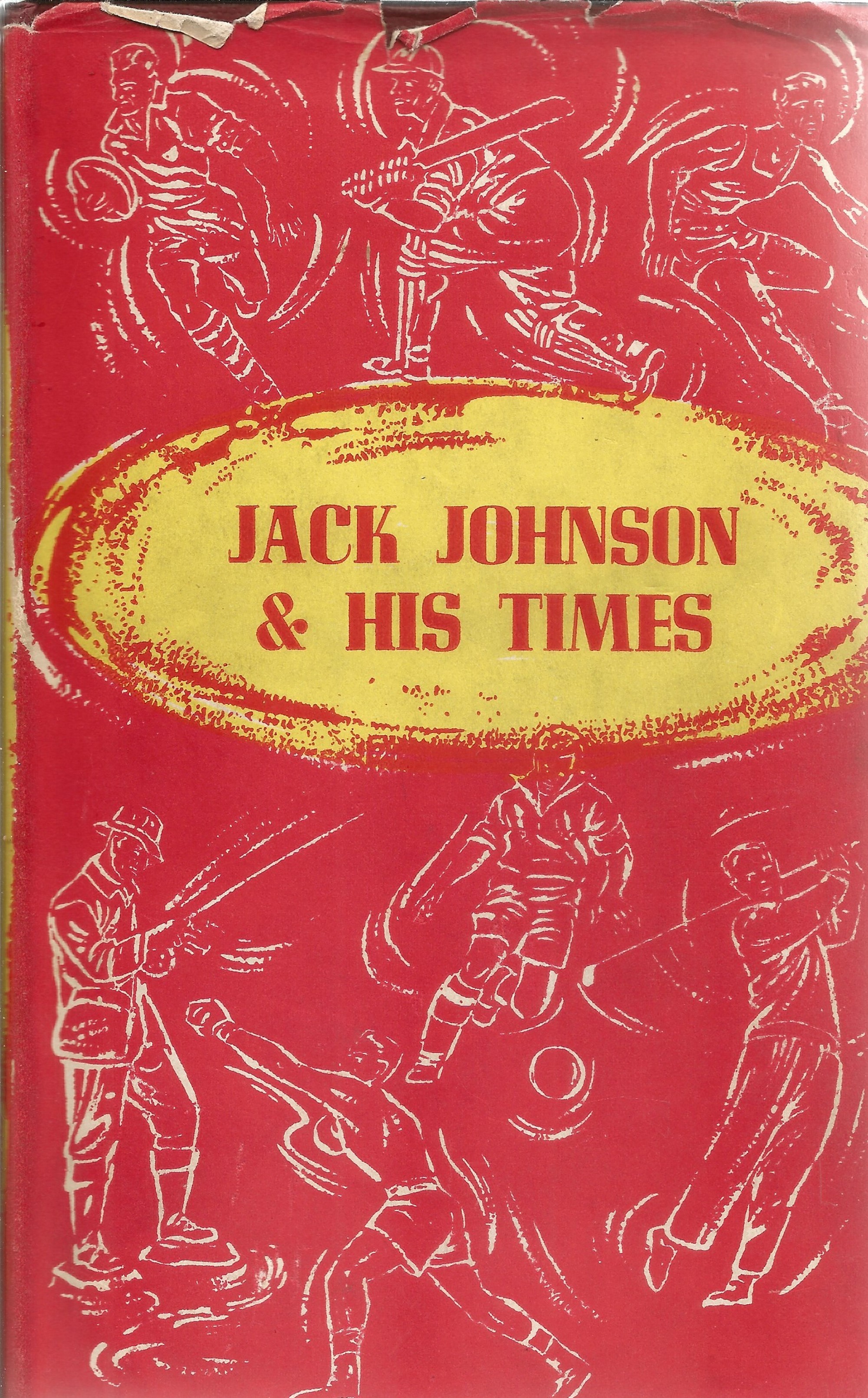 Boxing. Denzil Batchelor Hardback Book Titled Jack Johnson and his times. This Edition was Specially