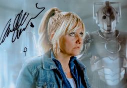 Camille Coduri signed 6 x 4 colour photograph, signed in black sharpie pen. The photograph shows