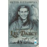 Boxing. Peter Fitzsimons 1st Edition Paperback Book Titled The Ballad of Les Darcy. Published in