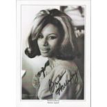 Music, Brenda Holloway signed 12x8 black and white photograph. Holloway (born June 26, 1946) is an