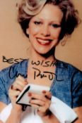 Connie Booth signed 6 x 4 colour photograph, signed in black sharpie pen. Connie Booth the actress