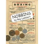 Boxing. Ray Lambert 1st Edition Paperback book Titled 'Nobbins'. Published in 2008. 122 pages. Spine