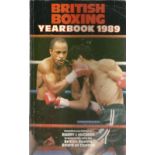 Boxing. Barry J Hugman 1st Edition Paperback Book Titled British Boxing Yearbook 1989. Published