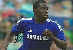 Football Kurt Zouma signed 12x8 Chelsea colour photo. Kurt Happy Zouma (born 27 October 1994) is a