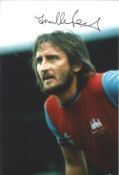 Football Frank Lampard Snr 10x8 Signed Colour Photo Pictured In Action For West Ham United. Good