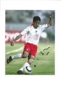 Football Young Pyo Lee signed 12x8 South Korea colour photo. Lee Young Pyo (born 23 April 1977) is a