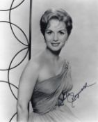 Actor, Debbie Reynolds signed 10x8 black and white photograph. Reynolds (April 1, 1932 - December