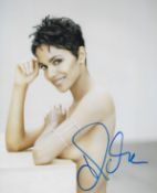 Actor, Halle Berry signed 10x8 colour glamour photograph. Berry: August 14, 1966) is an American