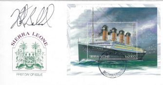Robert Ballard signed Sierra Leone FDC with official stamp and postmark. Ballard is best known for