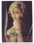 Actor, Stella Stevens signed 10x8 colour glamour photograph. Stevens (October 1, 1938) is an