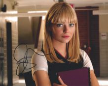 Actor, Emma Stone signed 10x8 colour photograph. Stone (born November 6, 1988) is an American