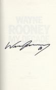 Wayne Rooney signed hardback book titled My Decade In The Premier League. This lovely hardback