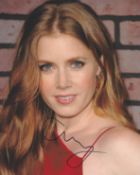 Actor, Amy Adams signed 10x8 colour photograph. Adams (born August 20, 1974) is an American actress.