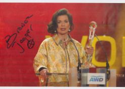Bianca Jagger signed 12x8 colour photograph pictured at the first Women's World Award at the