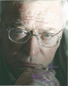 Michael Caine signed 10x8 colour photograph signed in purple metallic marker. Caine CBE (born