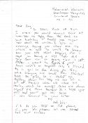 Actress Helen Keating letter to Reg Kray dated 24th February 1996 interesting content in which she