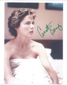 Anette Bening signed 10x8 colour photo. American actress. Good condition Est.