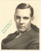 Walter Huston signed 10x8 vintage sepia photo. Walter Thomas Huston (April 5, 1883 - April 7,
